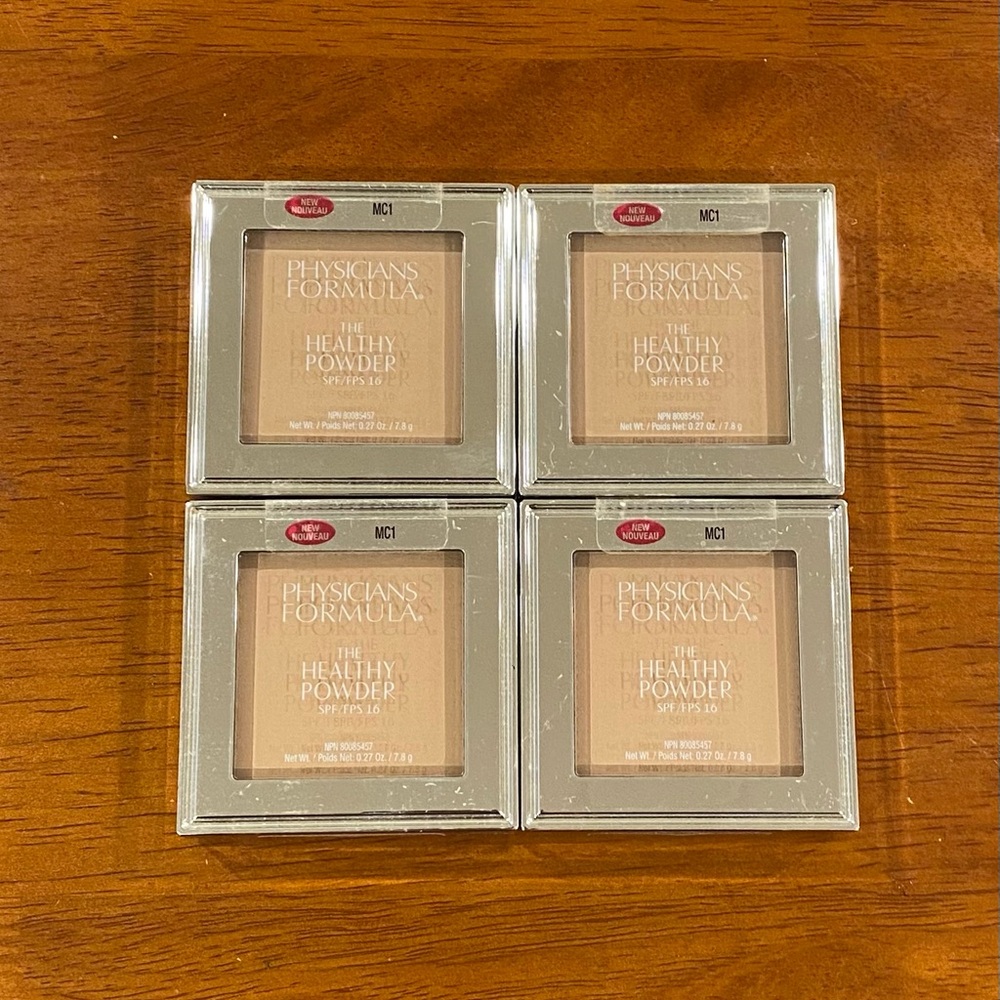 Lot of (4) Physicians Formula ‘The Healthy Powder’ MC1